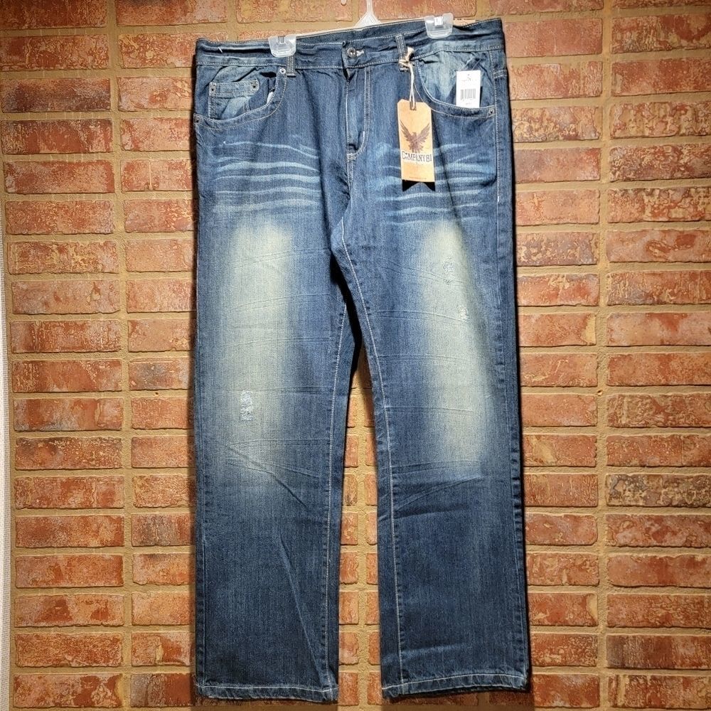 Company 81 38/32 iron wash spencer fit jeans NWT